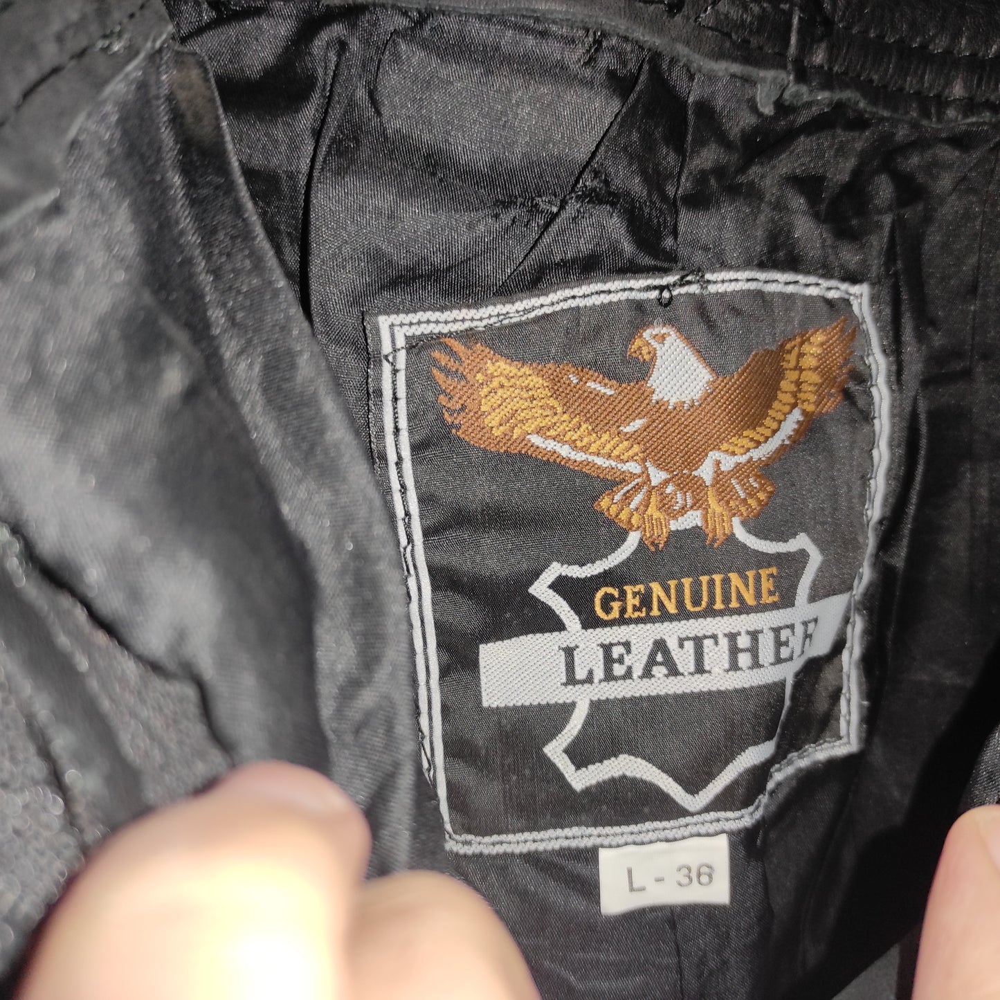 Панталон genuine leather/размер L