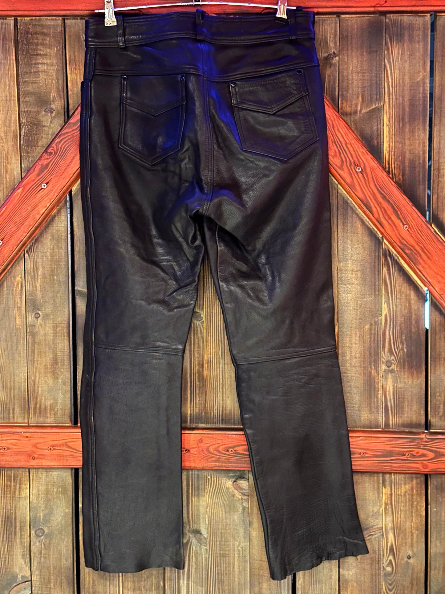 Кожен панталон Genius leather/размер 54
