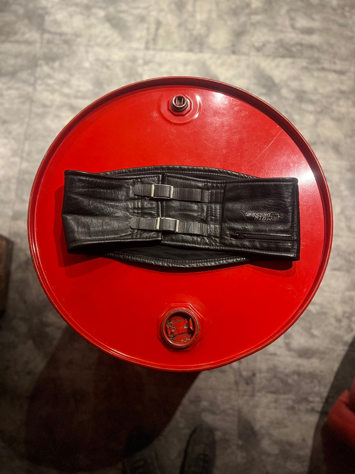 Кожен колан Moto dress