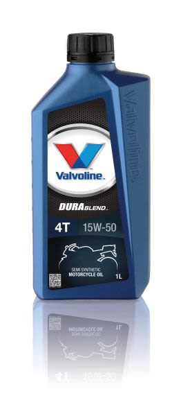 VALVOLINE Durablend 15W-50 – Полусинтетично моторно масло за мотоциклети, 1 л