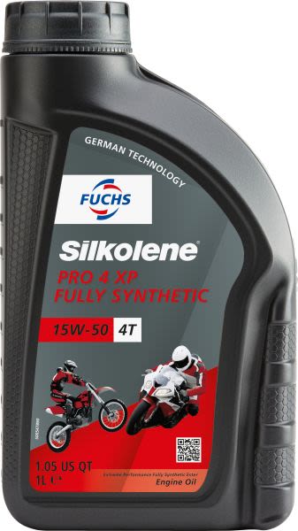 SILKOLENE Pro 4 15W‑50 – Пълносинтетично моторно масло с естери, 1 л