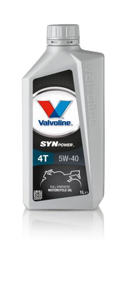 VALVOLINE SynPower 4T 5W-40 – Пълносинтетично масло за мотоциклети, 1 л