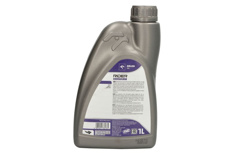 PLATINUM RIDER SCOOT Orlen Oil 2T – Полусинтетично масло за двутактови скутери, 1 л
