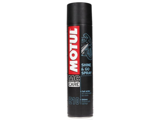 MOTUL Shine&Go E10 Spray – Препарат за боядисани повърхности 400 ml