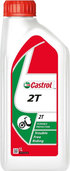 CASTROL 2T – Минерално масло за двутактови двигатели, 1 л