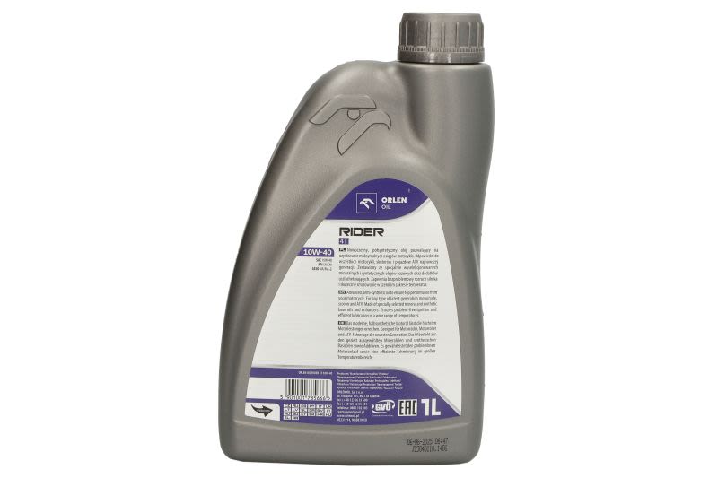 PLATINUM RIDER 10W40 4T Orlen Oil  – Полусинтетично моторно масло, 1 л