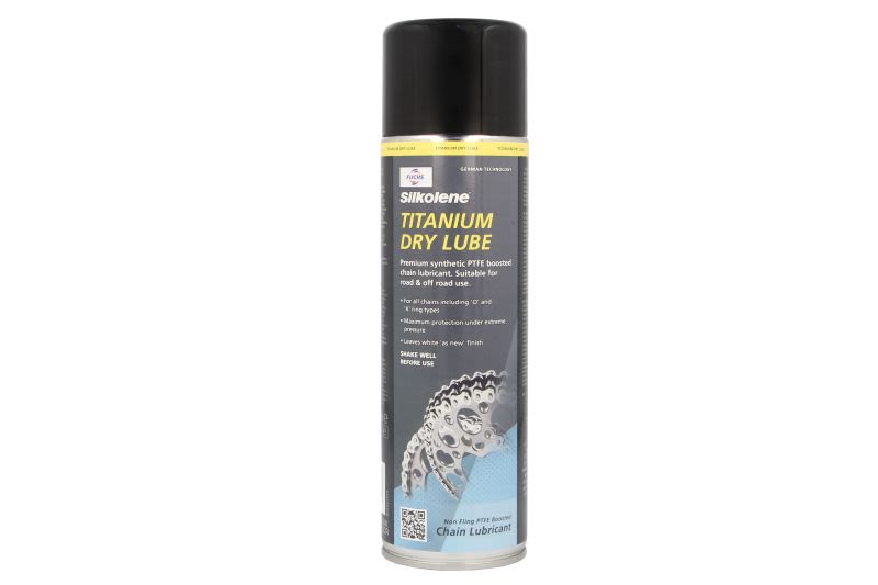 SILKOLENE Titanium Dry Lube – Сух смазващ спрей с PTFE, 500 мл