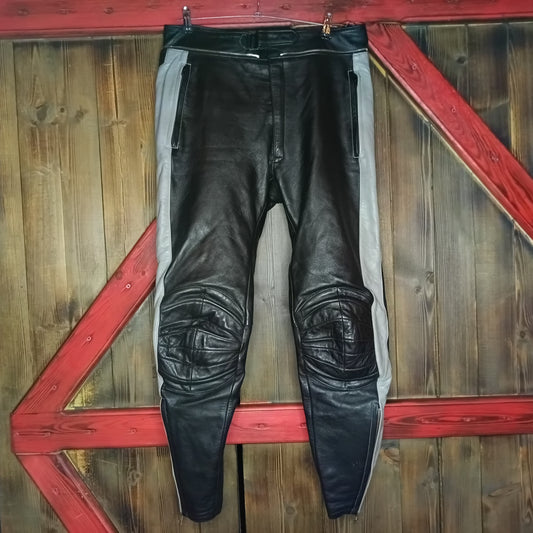 Кожен панталон Black& Gray